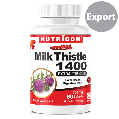 Nutridom Milk Thistle 1400 60 Softgels